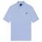 Lyle & Scott Brand Chest Logo Light Blue Polo Shirt
